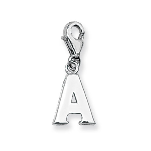 Sterling Silver Initial Pendant