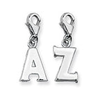 Sterling Silver Initial Pendant