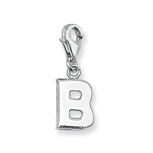 Sterling Silver Initial Pendant