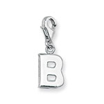 Sterling Silver Initial Pendant