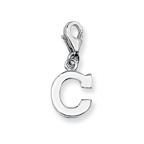 Sterling Silver Initial Pendant