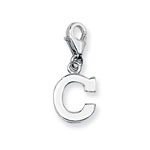 Sterling Silver Initial Pendant