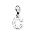 Sterling Silver Initial Pendant