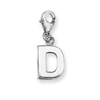 Sterling Silver Initial Pendant