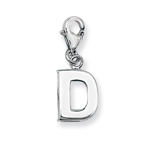 Sterling Silver Initial Pendant