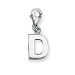 Sterling Silver Initial Pendant