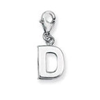 Sterling Silver Initial Pendant