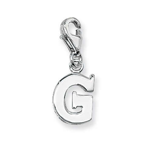 Sterling Silver Initial Pendant