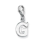 Sterling Silver Initial Pendant
