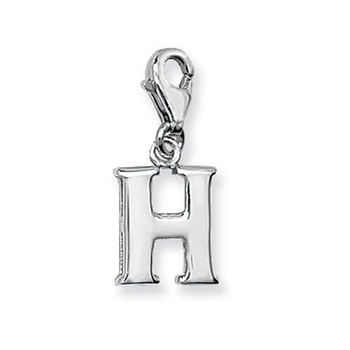 Sterling Silver Initial Pendant