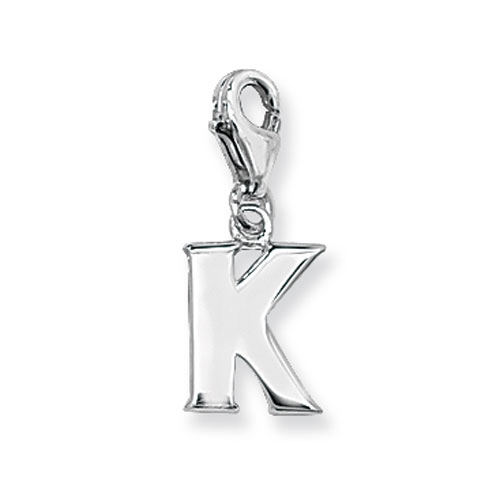 Sterling Silver Initial Pendant