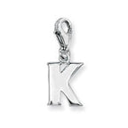 Sterling Silver Initial Pendant