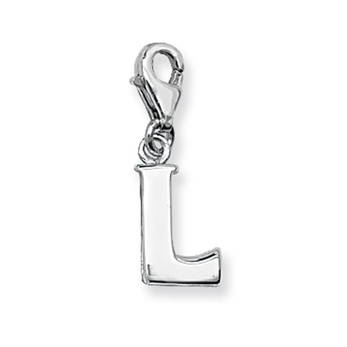 Sterling Silver Initial Pendant
