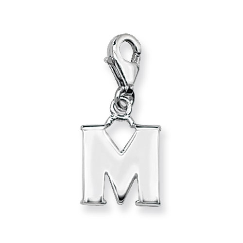 Sterling Silver Initial Pendant