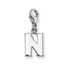 Sterling Silver Initial Pendant