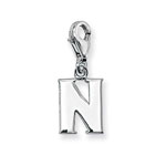 Sterling Silver Initial Pendant