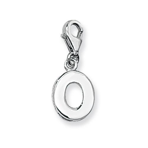 Sterling Silver Initial Pendant