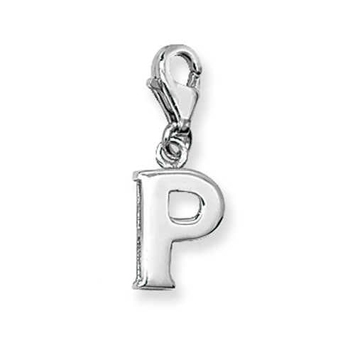 Sterling Silver Initial Pendant