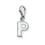 Sterling Silver Initial Pendant