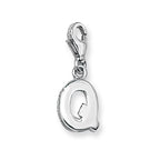 Sterling Silver Initial Pendant