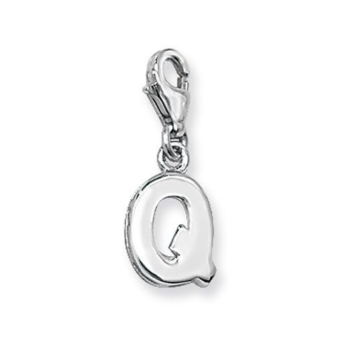 Sterling Silver Initial Pendant