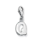 Sterling Silver Initial Pendant
