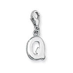 Sterling Silver Initial Pendant