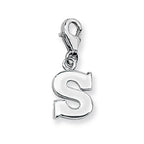 Sterling Silver Initial Pendant