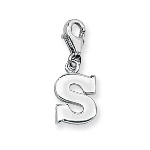 Sterling Silver Initial Pendant