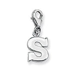 Sterling Silver Initial Pendant