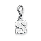 Sterling Silver Initial Pendant