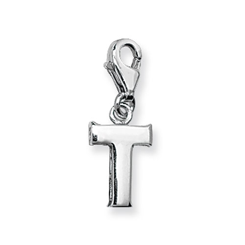 Sterling Silver Initial Pendant
