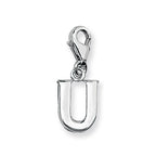 Sterling Silver Initial Pendant