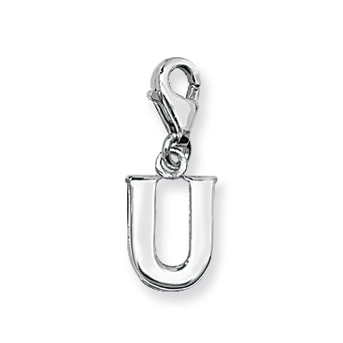 Sterling Silver Initial Pendant