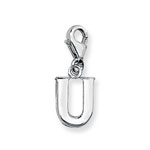 Sterling Silver Initial Pendant