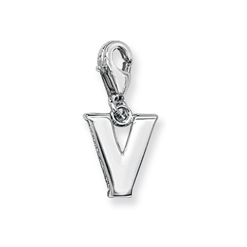 Sterling Silver Initial Pendant