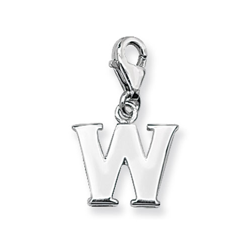 Sterling Silver Initial Pendant