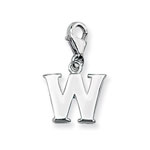 Sterling Silver Initial Pendant