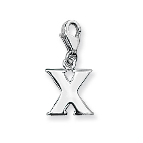 Sterling Silver Initial Pendant
