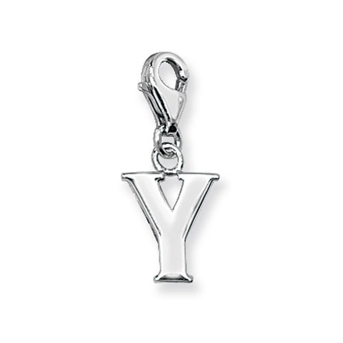 Sterling Silver Initial Pendant