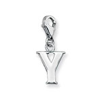 Sterling Silver Initial Pendant