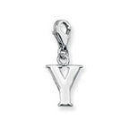 Sterling Silver Initial Pendant
