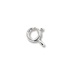 Modrwy Bollt Arian Sterling 8mm
