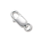 Clicied Gael Dur Hwyaid Arian Sterling 6mm