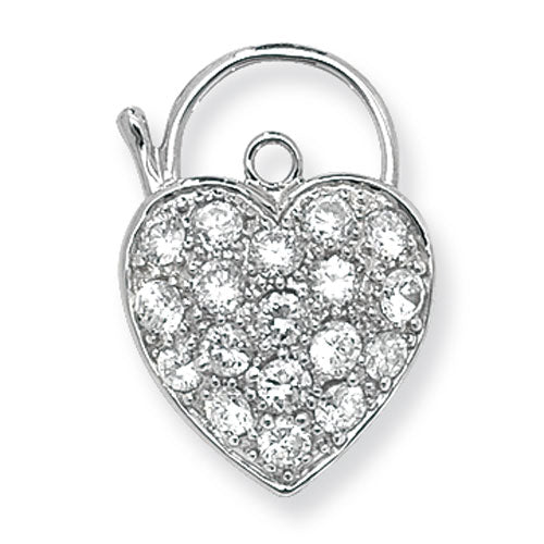 Sterling Silver CZ Pendant