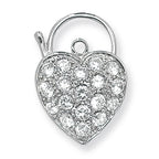 Sterling Silver CZ Pendant