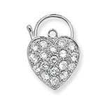 Sterling Silver CZ Pendant