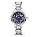 Cerruti, Cloc Menywod gydag Wyneb Glas a Breichled Arian CIWLG0008304