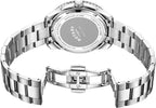 Rotary Gents Watch with Black Dial and Stainless Steel Bracelet GB05108/30