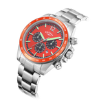 Rotary Mens Henley Chronograph Watch with Black Dial & Silver Bracelet GB05440/72